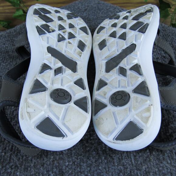 Camel Crown Women's Strappy Gray Synthetic Sz 9 Medium Gently Used 2025‎ - Picture 6 of 7